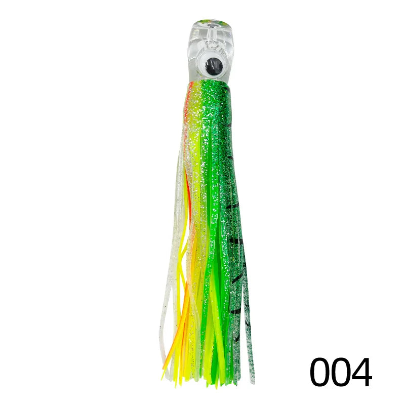 Premium Trolling Skirt Lures for Marlin, Tuna &amp; More - 16cm/25cm 004-25cm