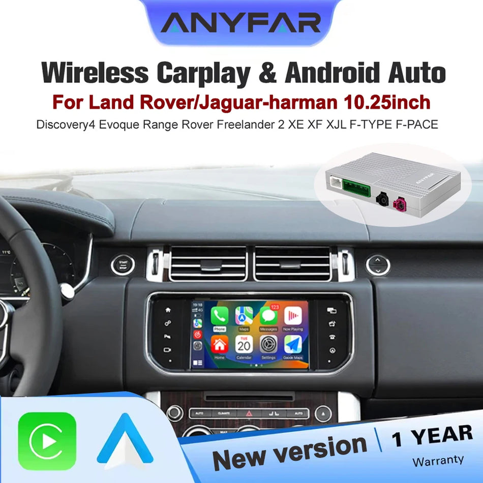 Wireless CarPlay Android Auto Decoder Box for Land Rover Discovery 4