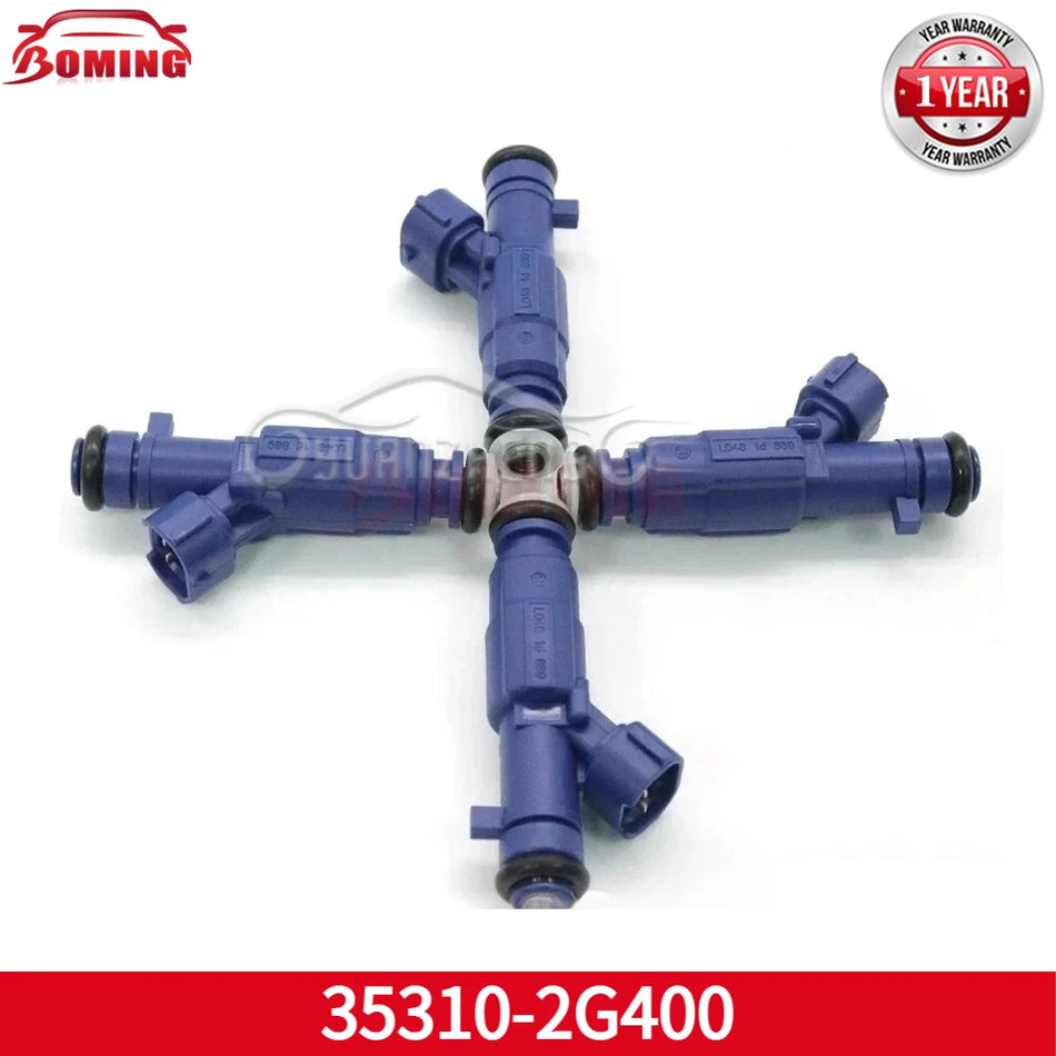 Boquilla de inyector de combustible para HYUNDAI Equus Sonata Tucson, KIA Forte Rondo Sportage