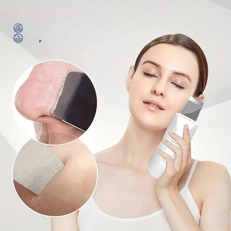 Ultrasonic Skin Scraper - Deep Pore Cleaning Facial Machine for Men &amp; Women