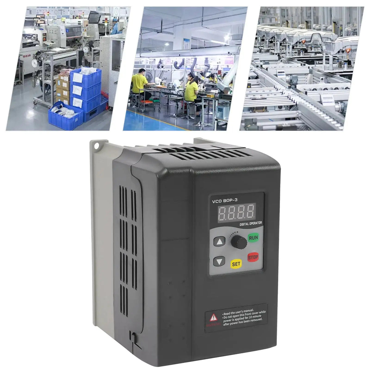 Variable Frequency Drive 3-Phase 2.2KW 380V &ndash; Remote Control