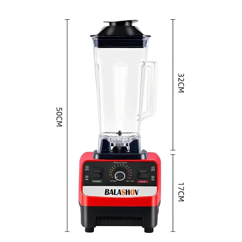2000W Commercial Blender Juicer Food Processor Ice Crusher