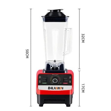 2000W Commercial Blender Juicer Food Processor Ice Crusher