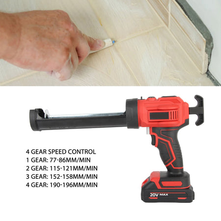 Cordless Caulking Gun with LED