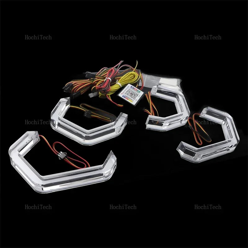 Kit de ojos de ángel LED RGB para BMW Z4 E89 2009-2016 SDrive18i 20i 23i