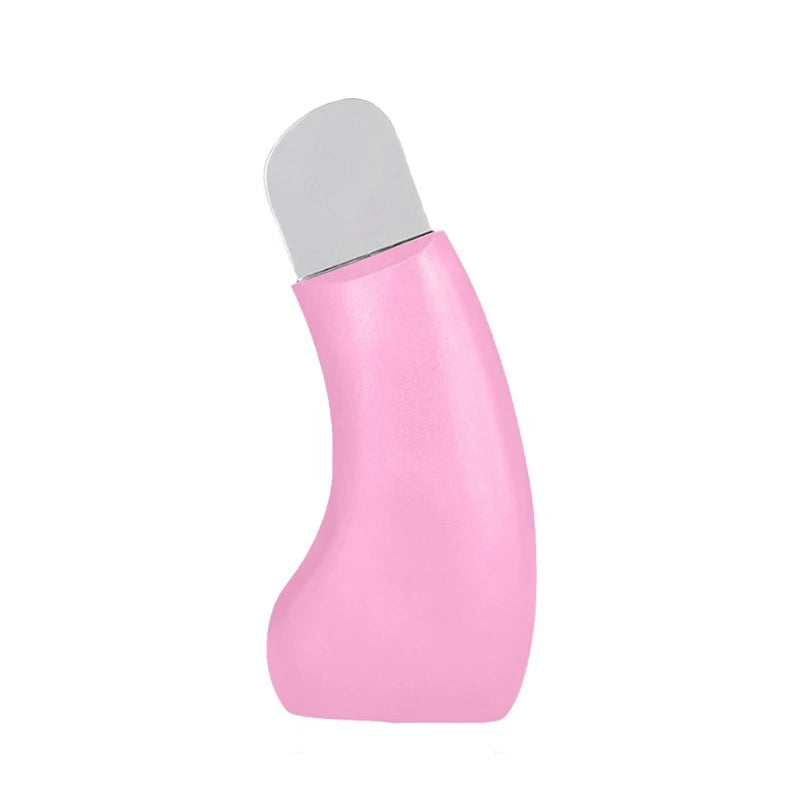 Portable Manual Blackhead Remover - Deep Clean Facial Skin Scrubber Pink