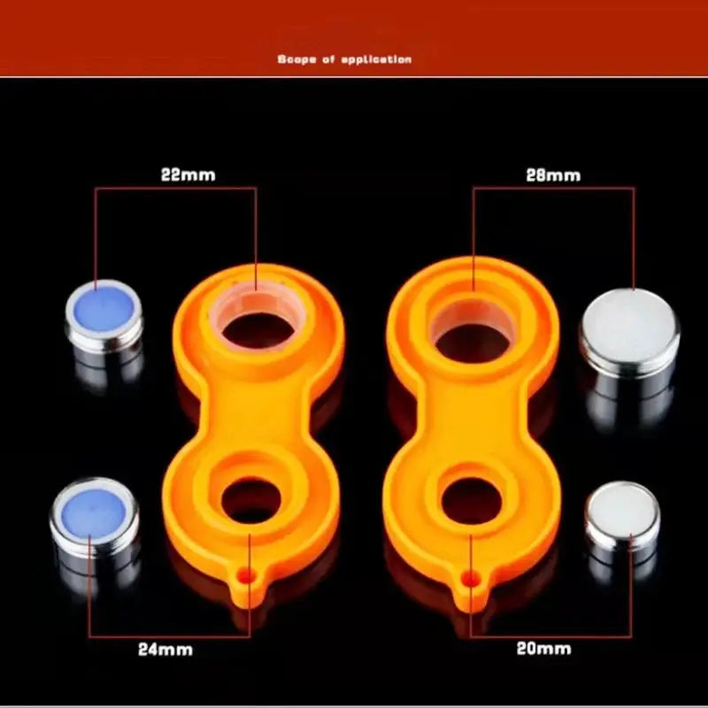 Brass Water Saving Faucet Tap Aerator Replaceable Filter Mixed Nozzle 24mm Thread Bathroom Faucet Bubbler Faucet Replacement by InterCyprus Trading Ltd