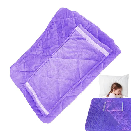 Cordless Heated Blanket USB Throw &ndash; 60 Second Fast Heating Purple / CN