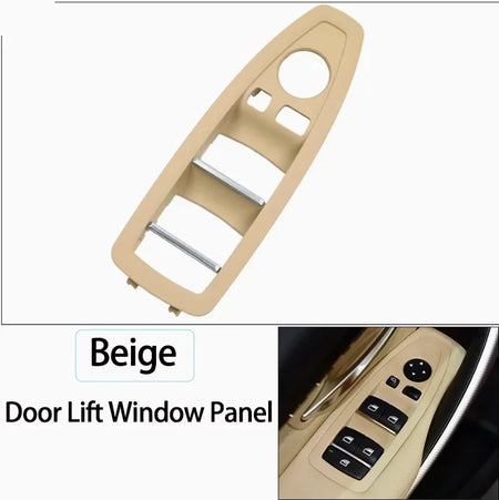 Upgrade Interior Door Carbon Fiber Window Regulator Switch Panel Trim Cover Replacement For BMW 1 3 4 Series F20 F30 F31 F36 by InterCyprus Trading Ltd