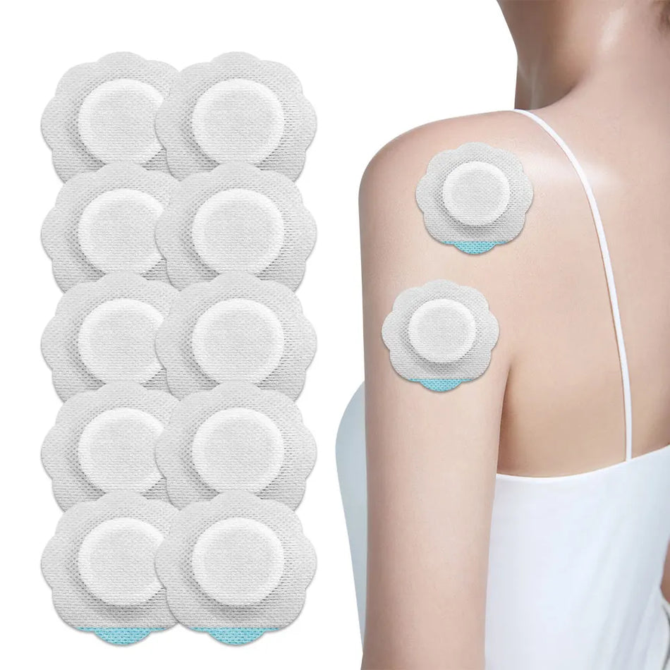 Självhäftande Ricinolja Pack för Axel, Andningsbar Non-Woven Plåster