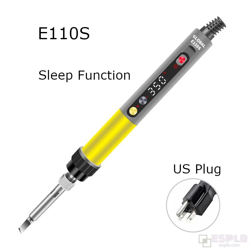 ESPLB Auto Sleep Soldering Iron E60S E90S E110S &ndash; Rapid Heat E110S US Plug / CHINA