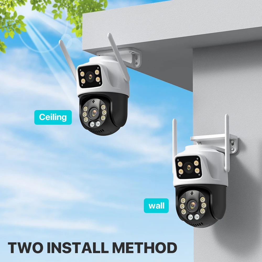 6K HD Outdoor PTZ IP Camera with Auto Tracking