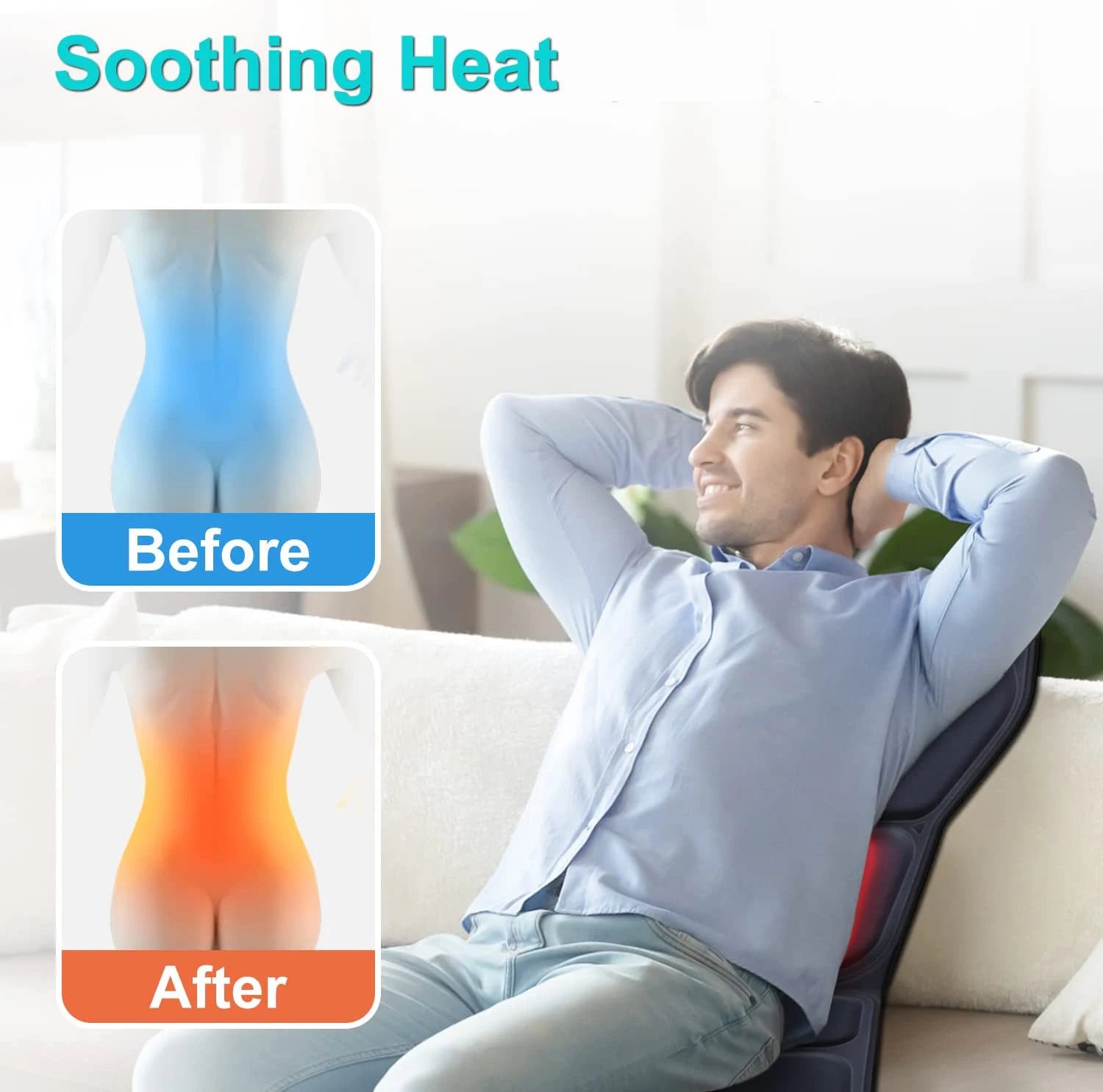 FUN1021 - Infrared Therapy And Heat Massage Back And Neck