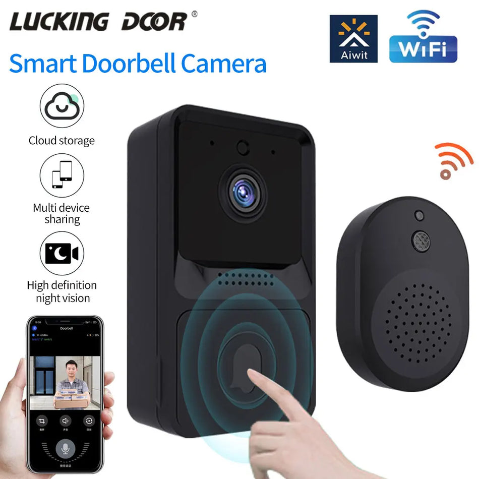 AHD01 - Wireless Doorbell With HD Camera Night Vision