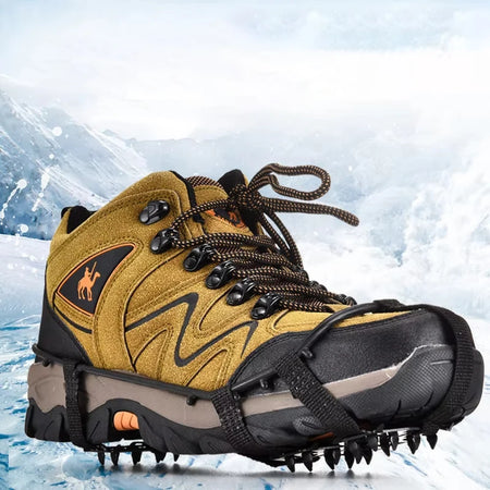 24-Tooth Non-Slip Crampons for Winter Climbing &amp; Outdoor Activities