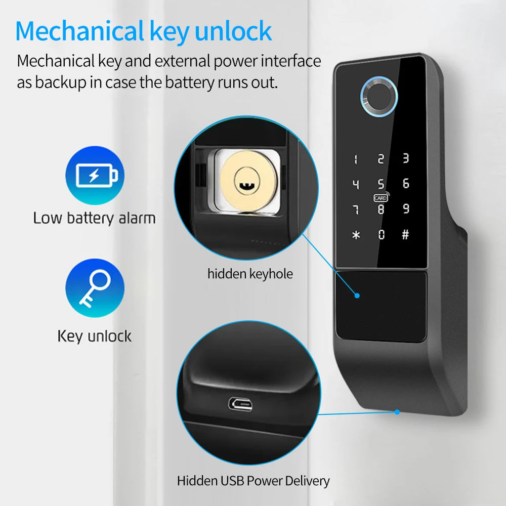 Bluetooth TTLOCK Fingerprint Lock