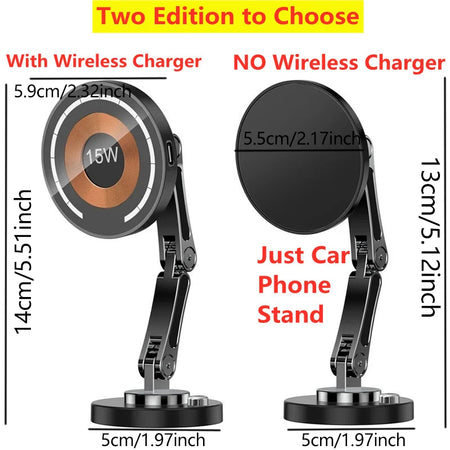 Magnetic Wireless Car Charger for iPhone &ndash; 360 Rotation