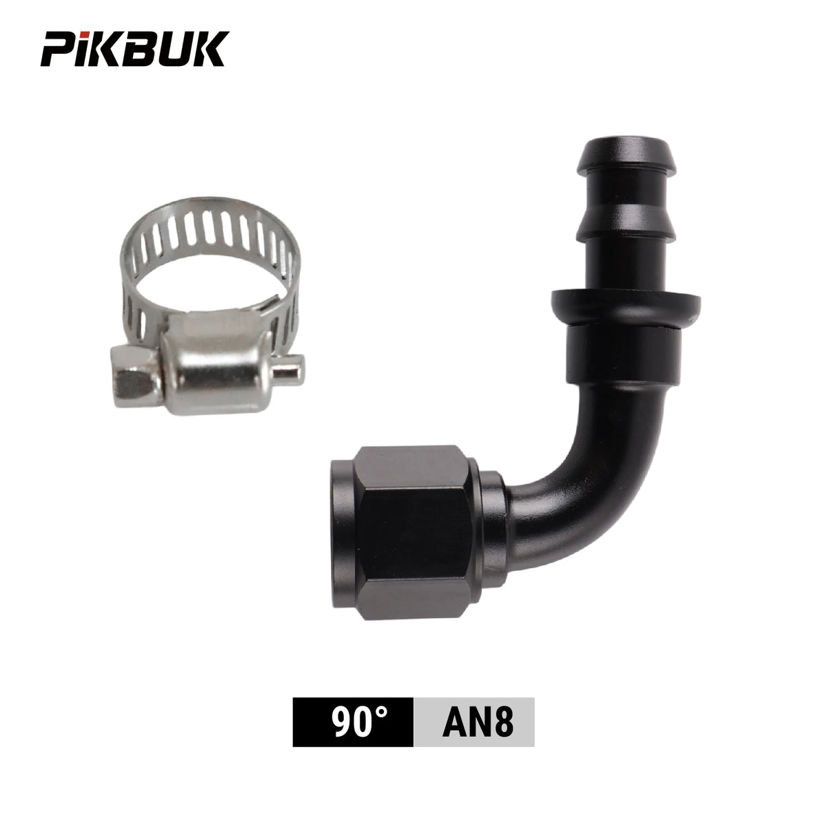 Reusable AN Push-On Hose Fittings With 0 45 90 180 Angles For Fuel Lines by InterCyprus Trading Ltd