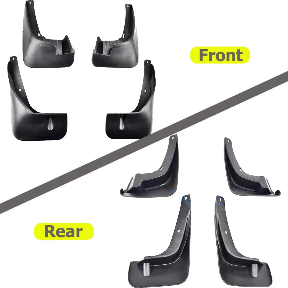 Set Molded Car Mud Flaps For Kia Forte / Cerato 2009-2013 Mudflaps Splash Guards Mud Flap Mudguards 2010 2011 2012 Accessories by InterCyprus Trading Ltd