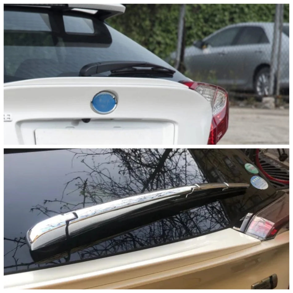 Cubierta de limpiaparabris trasero, decoración exterior de cromo ABS para Toyota CH-R 2016-2021