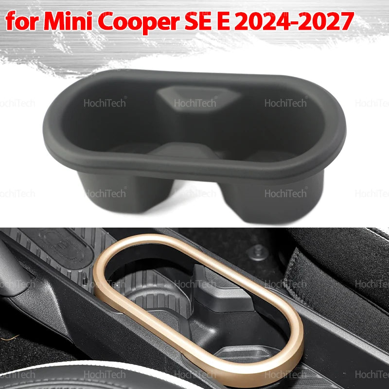 Puodelių laikiklio saugojimo dėžutė neslystanti Mini Cooper SE
