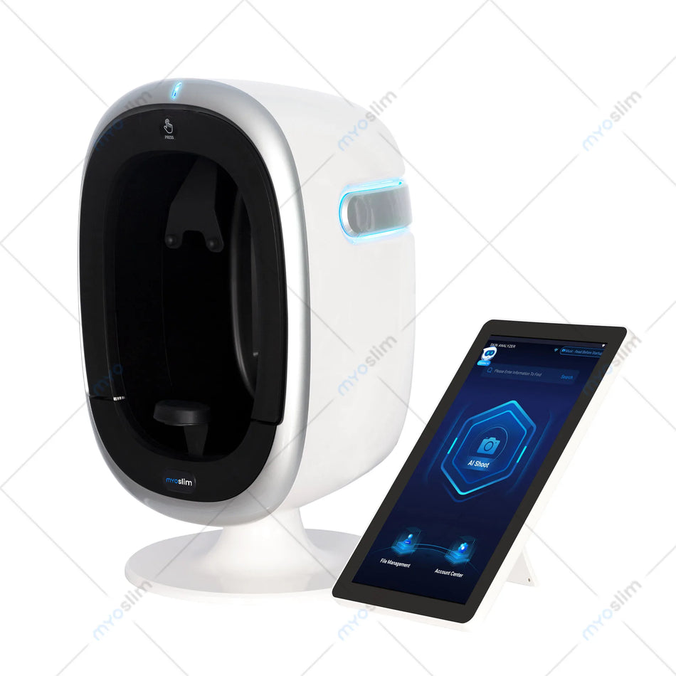 AI analizator twarzy 3D skaner skóry dla profesjonalnego piękna