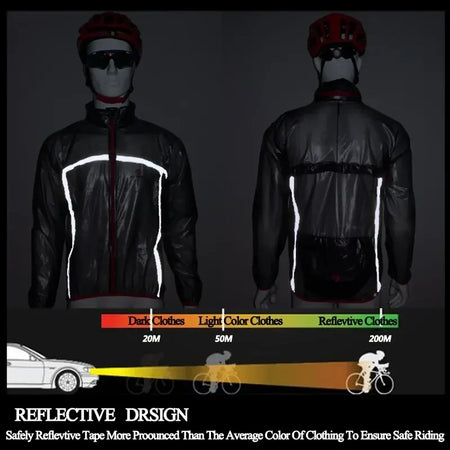 X-TIGER Cycling Raincoat &ndash; Waterproof Windproof Reflective