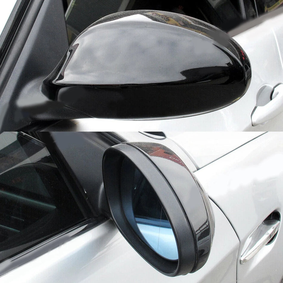 Mirror Cover Trim Kit For BMW 3 Series E90 E91 E92 E93 2005-2008 1 Pair Aftermarket Direct Replacement