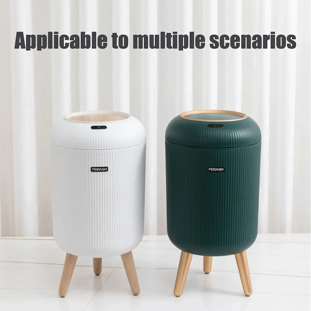 Bathroom Touchless Trash 10L &ndash; Motion Sensor Automatic