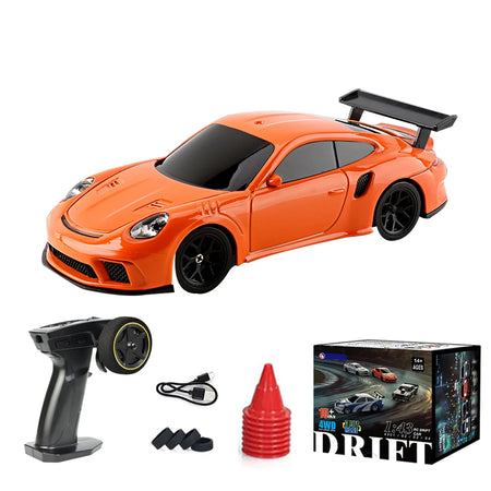 Mini RC 4WD Drift Car 1/43 RTR &ndash; High Speed 4WD Drive 4303