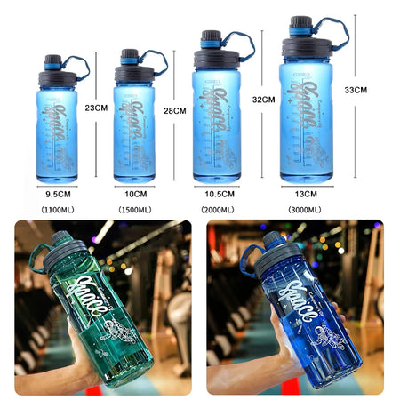NoEnName_Null 2L 3L Large Capacity Sport Water Bottle &ndash; Eco-Friendly Filter System