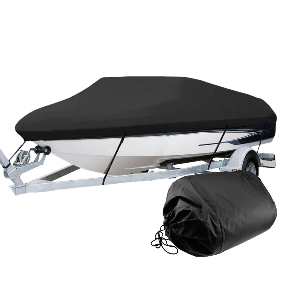 Zwarte Zware Vis Ski Boot Cover 17 19Ft Waterdicht