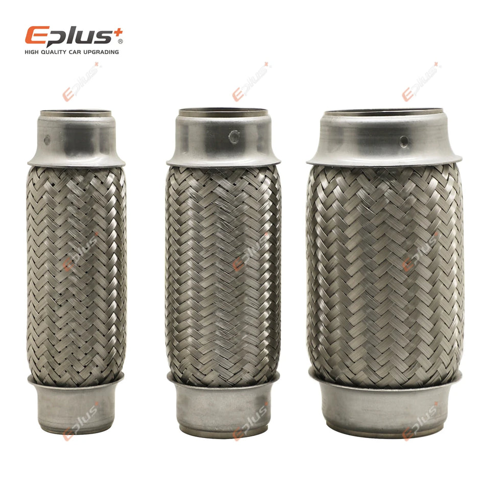 Universal Car Exhaust Tube Telescopic Connector with Stainless Steel Bellows