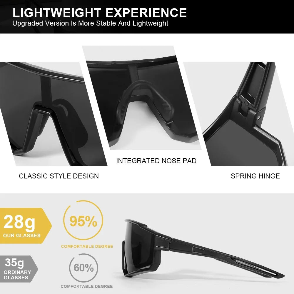 AOFLY Polarized Sunglasses &ndash; Lightweight Photochromic Protection