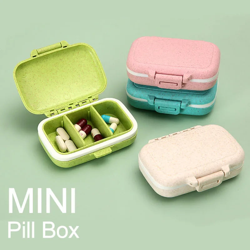 Mini Portable Pill Box Holder &ndash; Lightweight Design