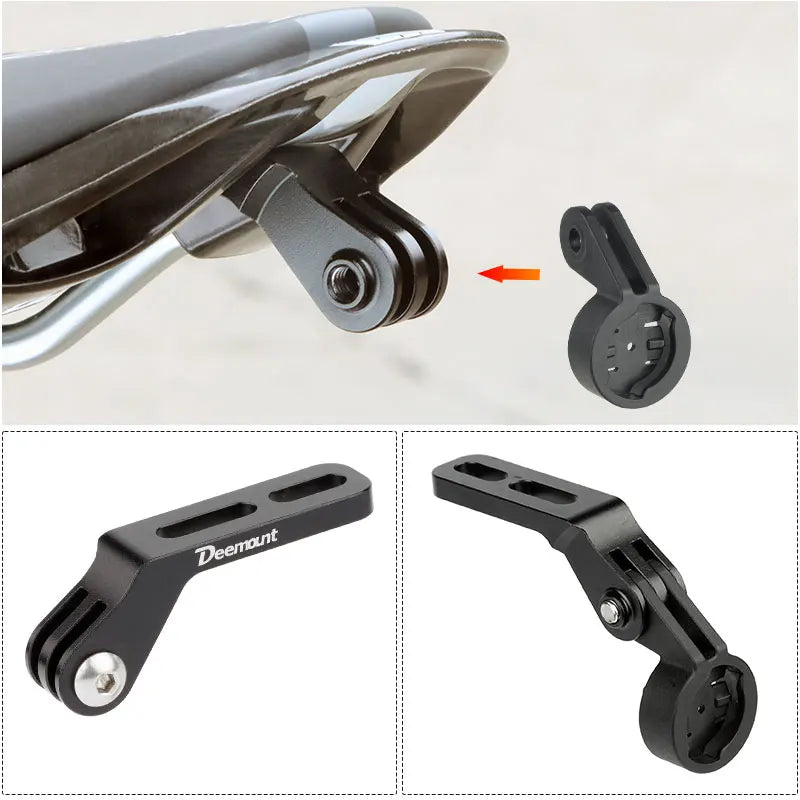 Bicycle Saddle Rail Rear Light Bracket &ndash; Lightweight Aluminum Alloy Design