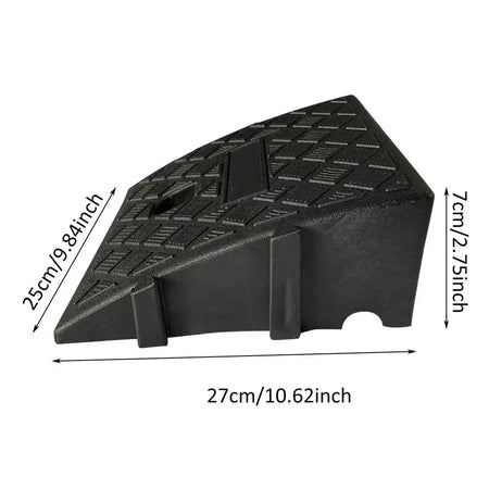 Car Threshold Ramp Plastic Curb Ramp &ndash; Textured Surface 25X27X7m 1 / CN