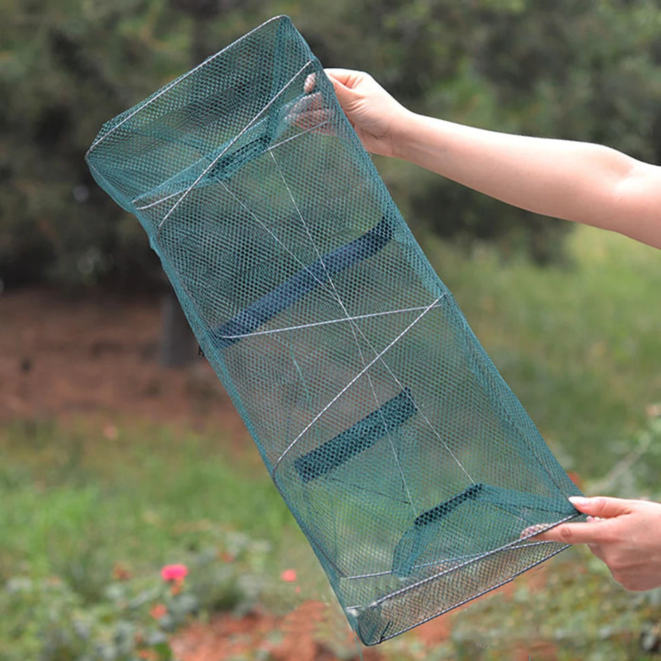 Foldable Fishing Net Trap for Crayfish, Crab &amp; Shrimp