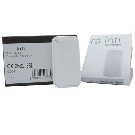 INTI 433MHz Wireless Remote Control for FLOR FLO2RS FLO4RS Garage Doors