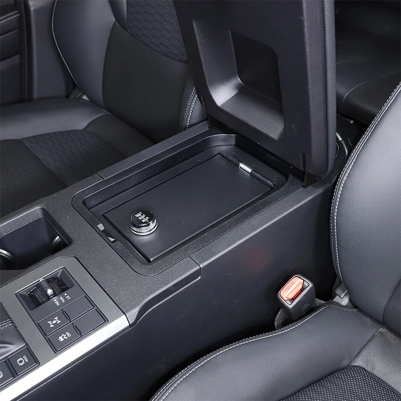 Toyota Prado 250 подлакътник с място за съхранение черен заключващ се за поверителност