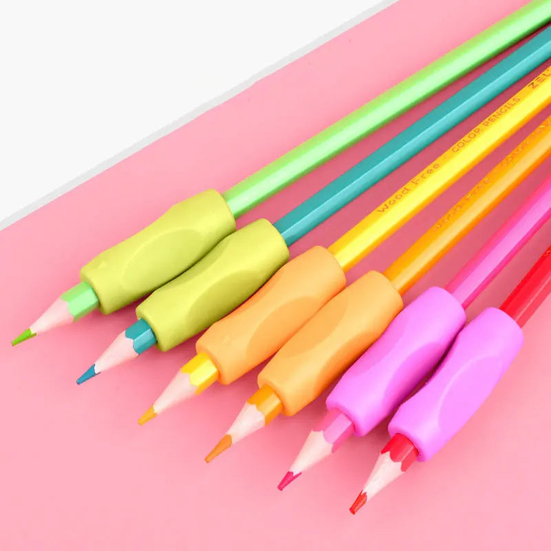 Fünf-Finger-Bleistift-Halter Korrektor für Kinder, Anfänger Bleistiftkontrolle Training