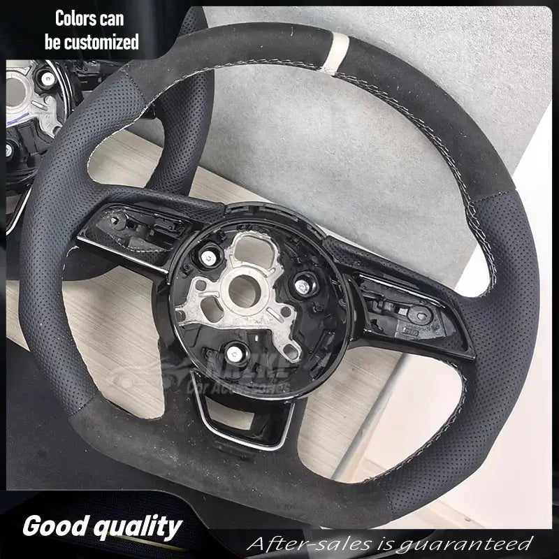 For Audi A4 B9 A3 8Y RS3 RS4 S3 S4 Customizable Steering Wheel - Performance Accessories for Specific Models by InterCyprus Trading Ltd