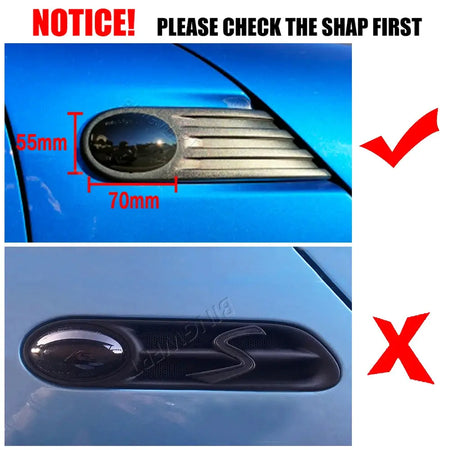 2pcs Dynamic LED Side Marker for MINI Cooper R55 R56 R57 R58 R59 2007-2013 Fender Turn Signal Arrow Blinker by InterCyprus Trading Ltd