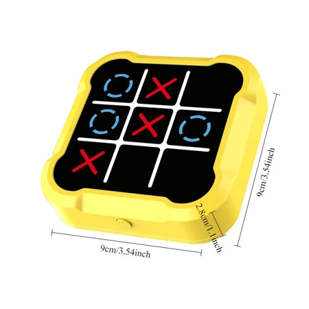 Electronic Tic Tac Toe Strategy Game for Kids - Interactive Parent-Child Brain Development Toy