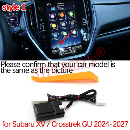 For Subaru Impreza XV Crosstrek GU 2024-2027 Automatic Stop Start Engine System Off Cable Plug and Play Eliminator by InterCyprus Trading Ltd