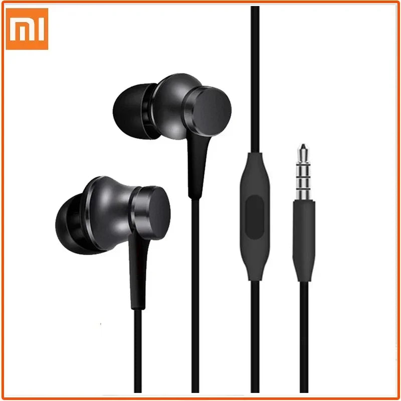 Xiaomi Bass Sound Wired In-ear Earphones with Mic HiFi for Android