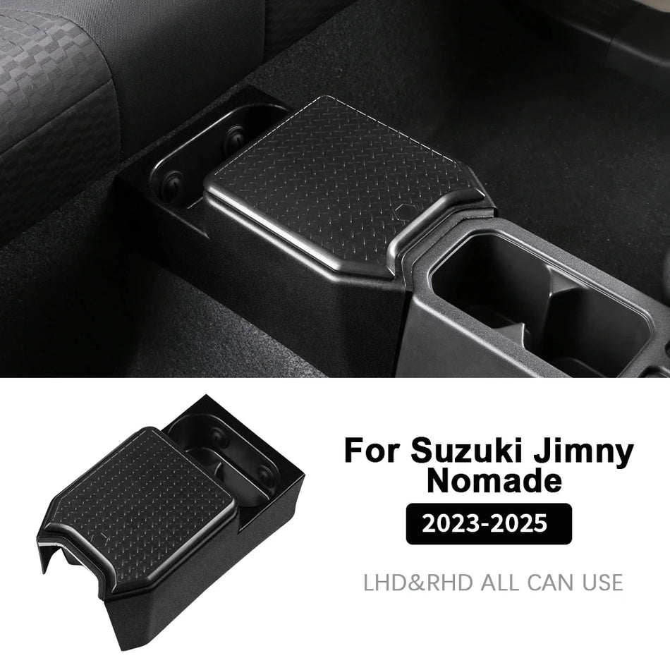 Rear Console Storage Box for Suzuki Jimny Sierra JC74 2023-2025 5-Door