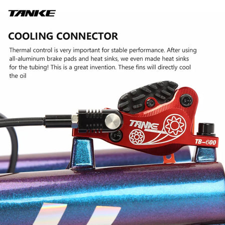 TANKE MTB TB-600 &ndash; 4-Piston Hydraulic Disc Brake With 160mm Rotor