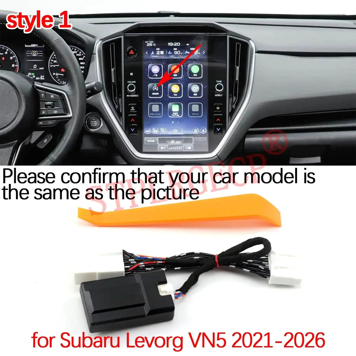 For Subaru Levorg VN5 WRX VB 2021-2026 Car Automatic Stop Start Engine System Off Cable Plug and Play Eliminator by InterCyprus Trading Ltd