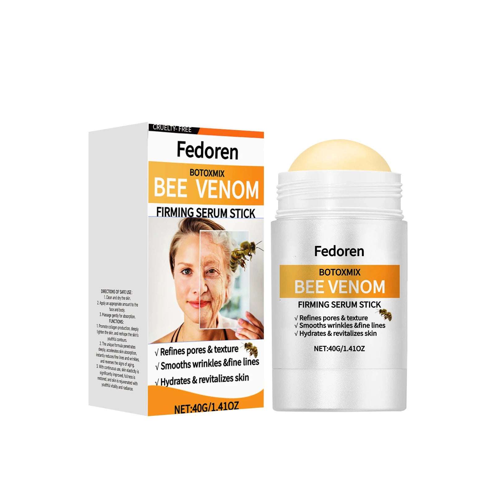 Bee Venom Firming Cream Stick &ndash; Powerful Anti-Aging Serum 40g